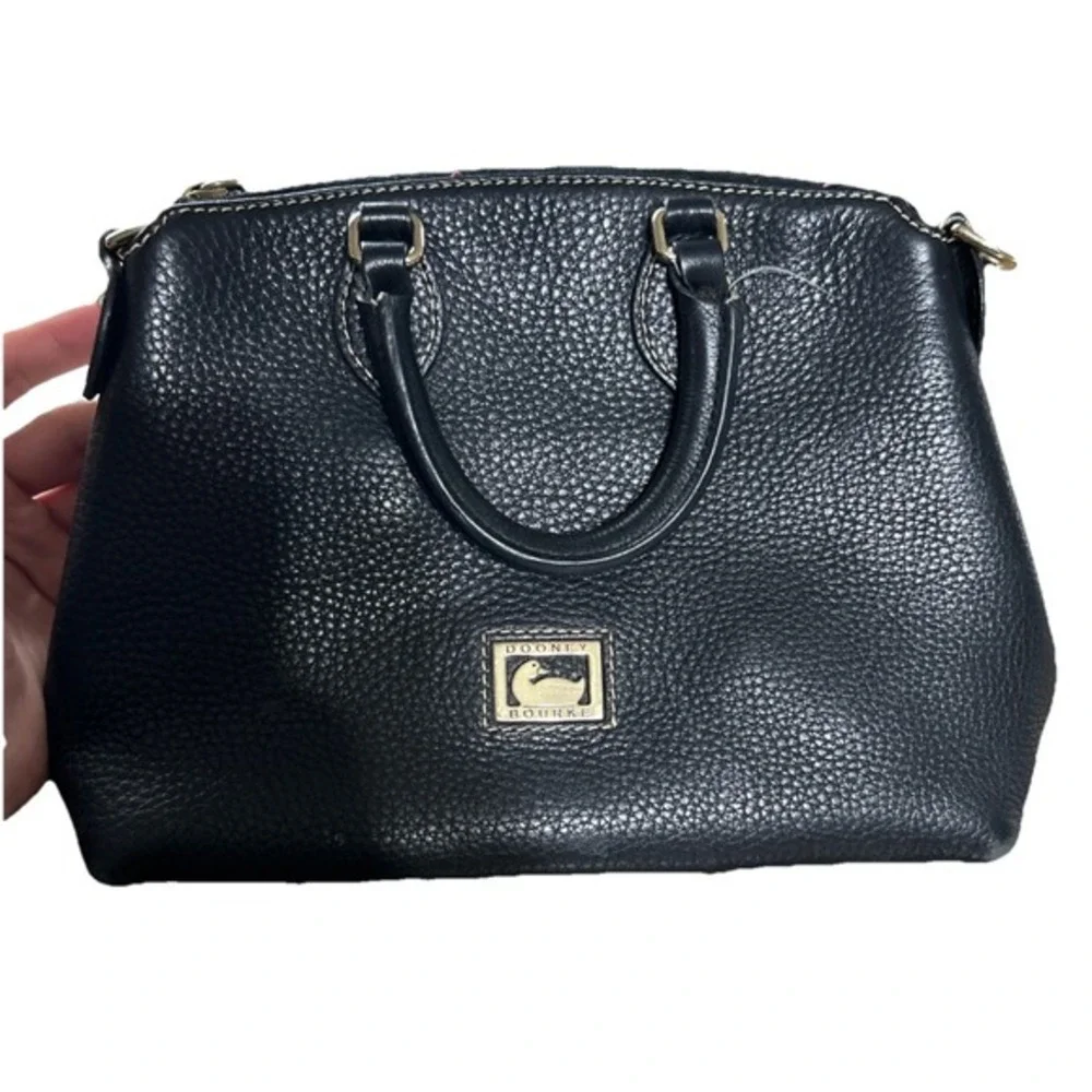 dooney bourke handbags Purse Leather Black‎ Womens